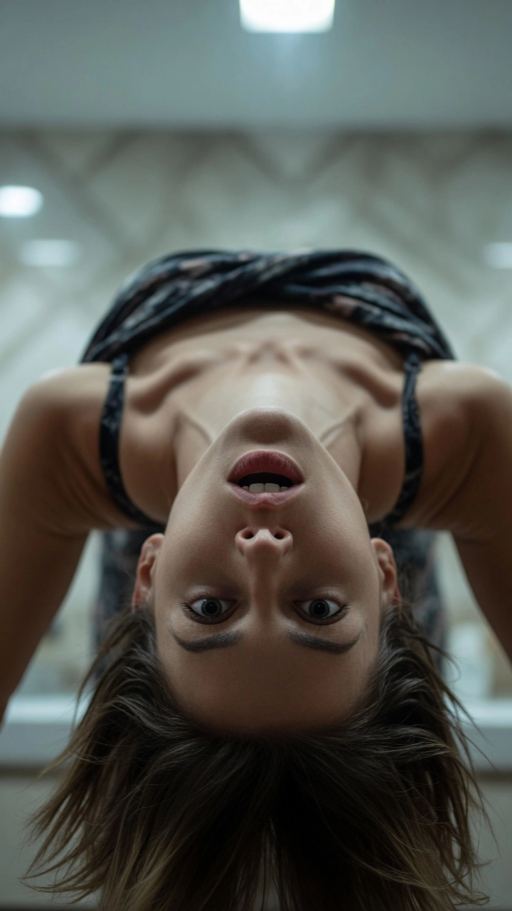 Inverted High-Angle Portrait