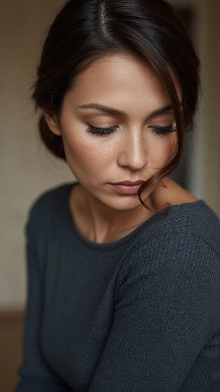 Introspective Downcast Portrait